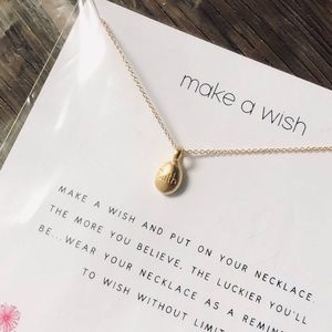 DOGEARED-NWT Gold Plated 925 “Faith” Necklace